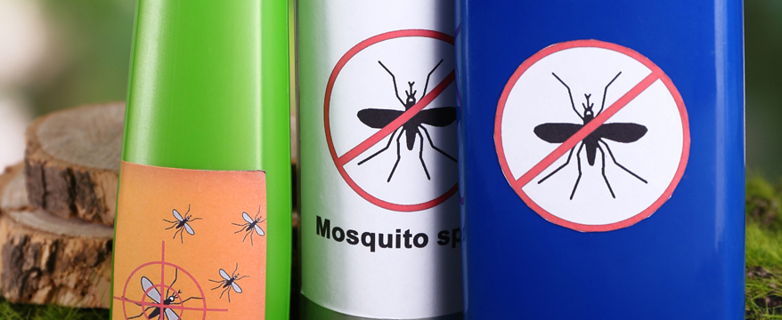 Mückenabwehrcremes und abschreckende Duftstoffe