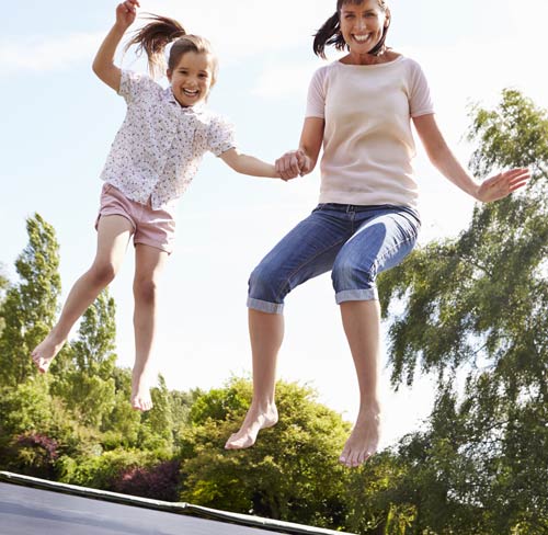 Wenn Qualität, Sicherheit und Preis stimmen steht dem Trampolin-Spaß nichts im Weg