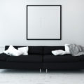 Zeitlos elegant Schlafsofas im Black & White Wohnstil