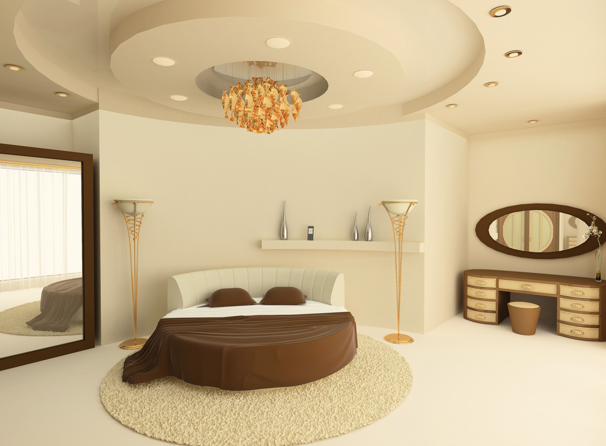 Bildquelle: © Victoria Andreas/shutterstock.com Schlafzimmer mit Rundbett einrichten
