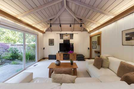 Hohe decken ausnutzen und einrichten zuhause bei sam® Wohnzimmer decken dekoration