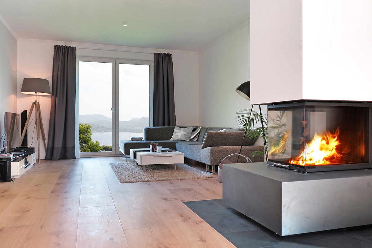 Welcher kamin für das wohnzimmer? zuhause bei sam®