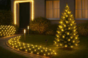 Weihnachtsbeleuchtung kostengünstig und sicher