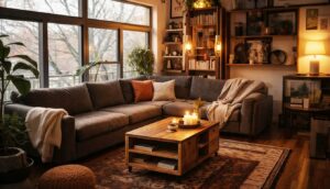 Wohnzimmer im Wandel der Zeit